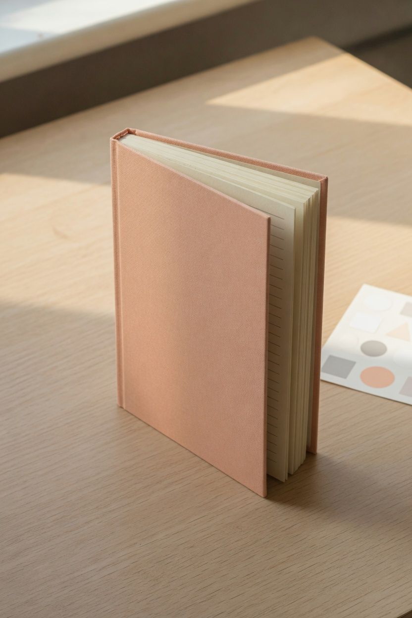A5 Stickerlı Pastel Defter